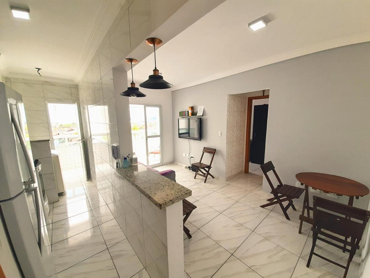 Apartamento Mirim Praia Grande Exteriör bild
